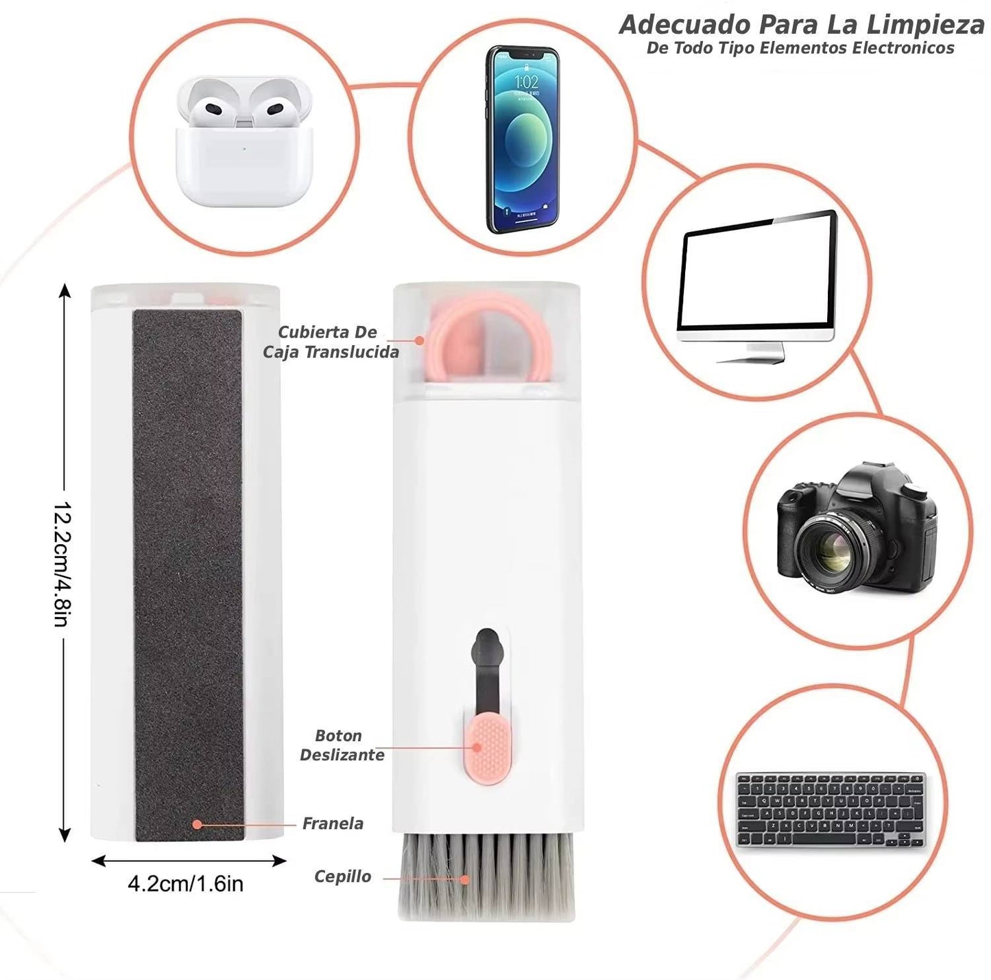 Kit Limpieza Zafiro Pulse 7 En 1