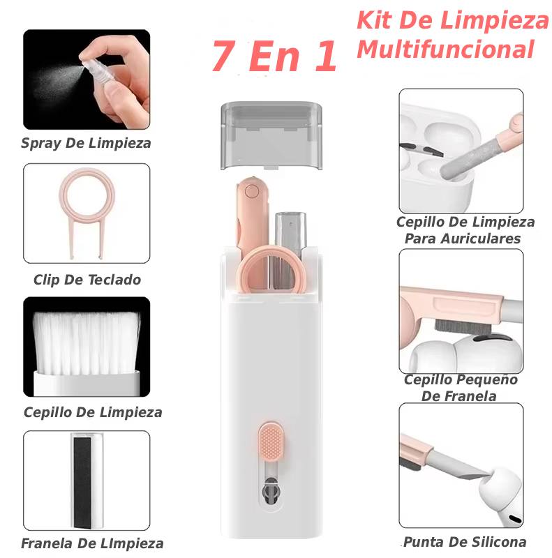 Kit Limpieza Zafiro Pulse 7 En 1