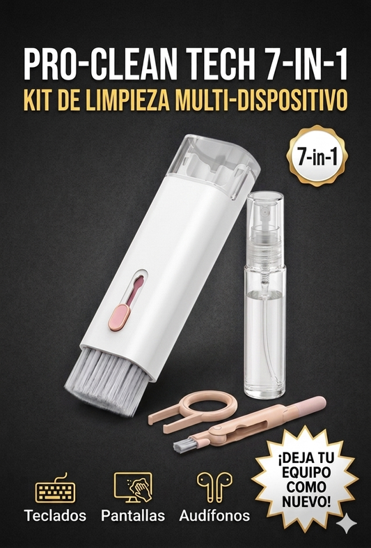 Kit Limpieza Zafiro Pulse 7 En 1